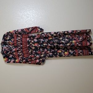 UMGEE Bohemian Bold Floral Duster  Medium Festival